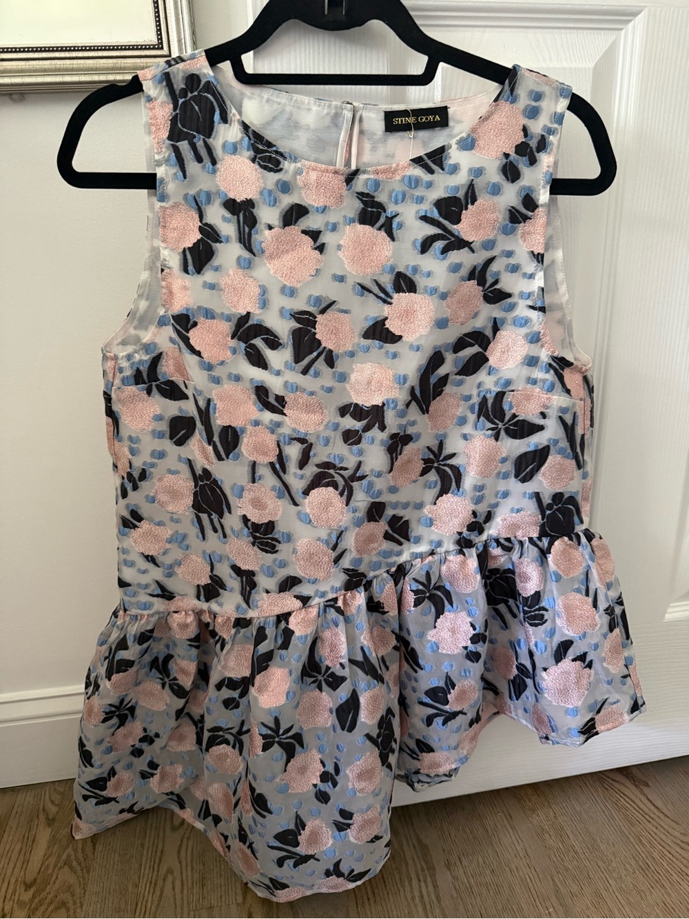 NEW Stine Goya peplum top